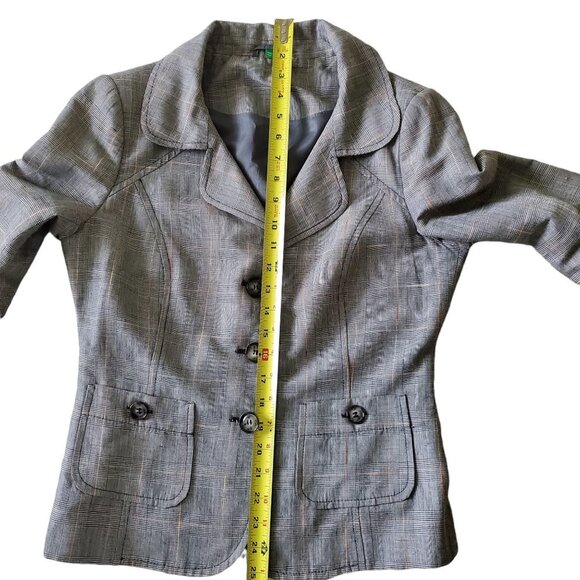 United Colors of Benetton Plaid Jacket - Picture 10 of 12